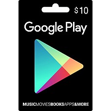 Google play $10   