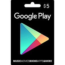 Google play $5   