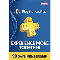 PLAY STATION PLUS 3 MONTH USA  