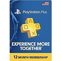PLAY STATION PLUS 12 MONTH USA  