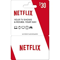 Netflix Gift Card $30 USA    